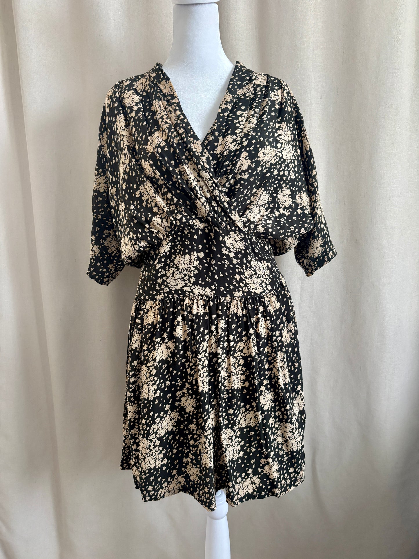 Magali Pascal Silk Floral Dress | Size S