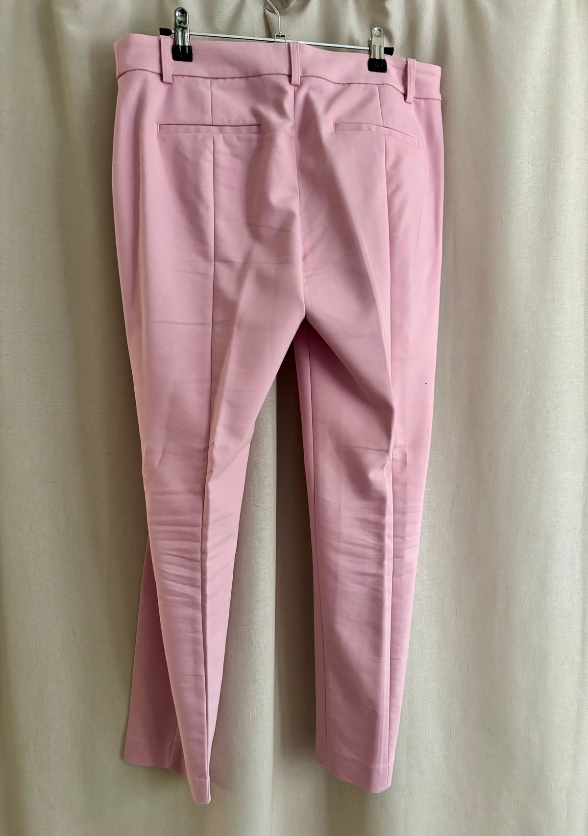 Express Pink Suit — Blazer & Columnist Ankle Pants | 8