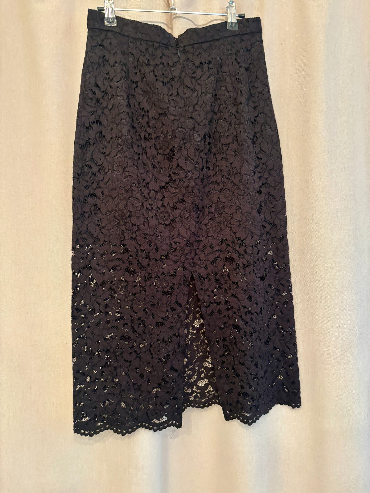 Babaton Wilbur Lace Midi Skirt — Size 4