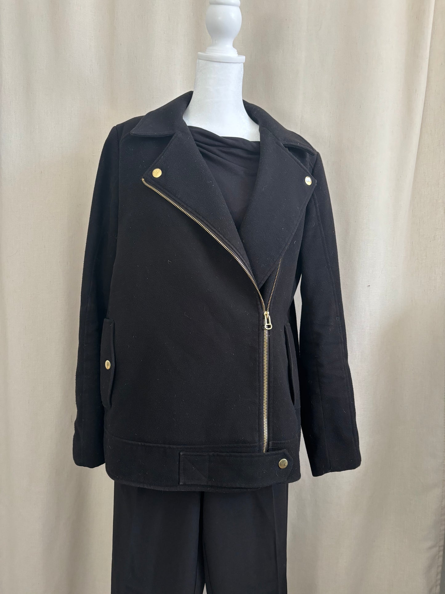 H&M Moto Jacket - Size 10