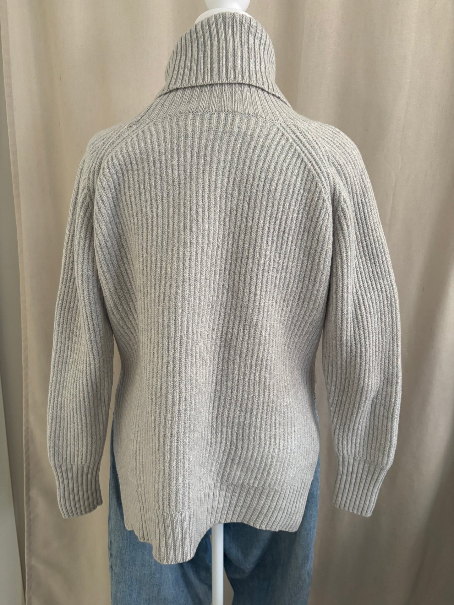Wilfred Free Ribbed Turtleneck Sweater - Size XS