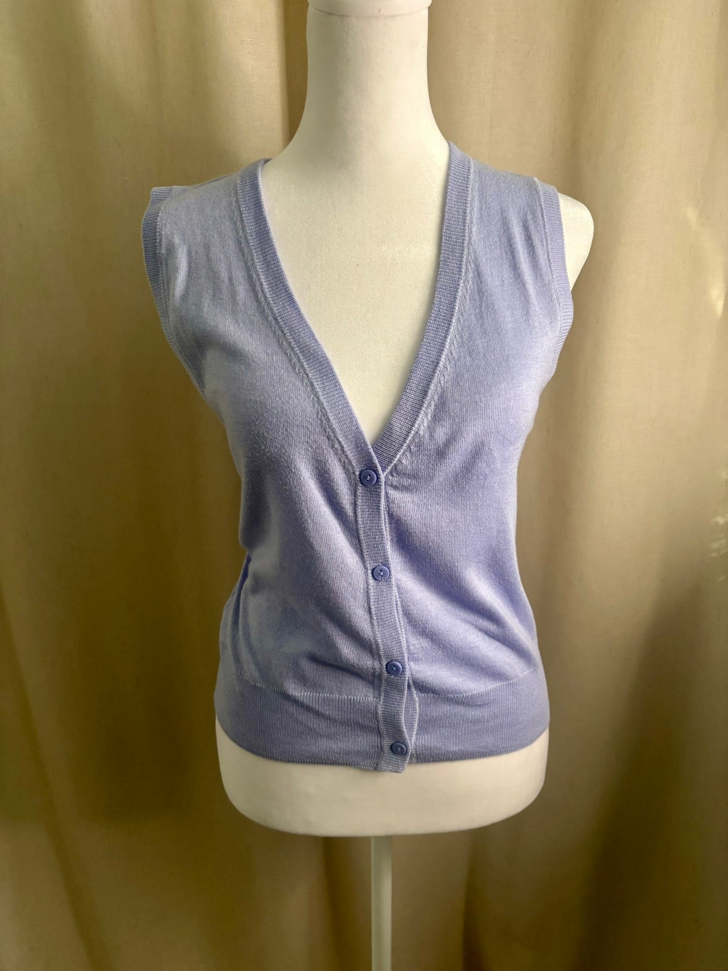Mango Fine Knit Vest Tank | Size S