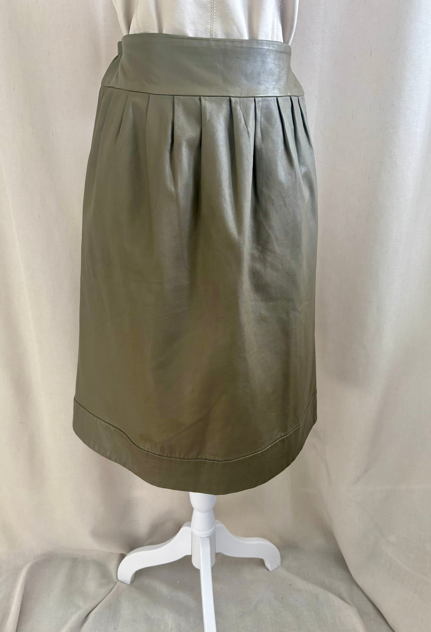 Love & Liberty Pleated Leather Skirt | Size L
