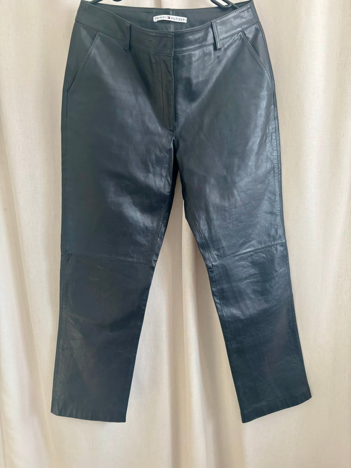 Tommy Hilfiger Genuine Leather Pants | Size 12