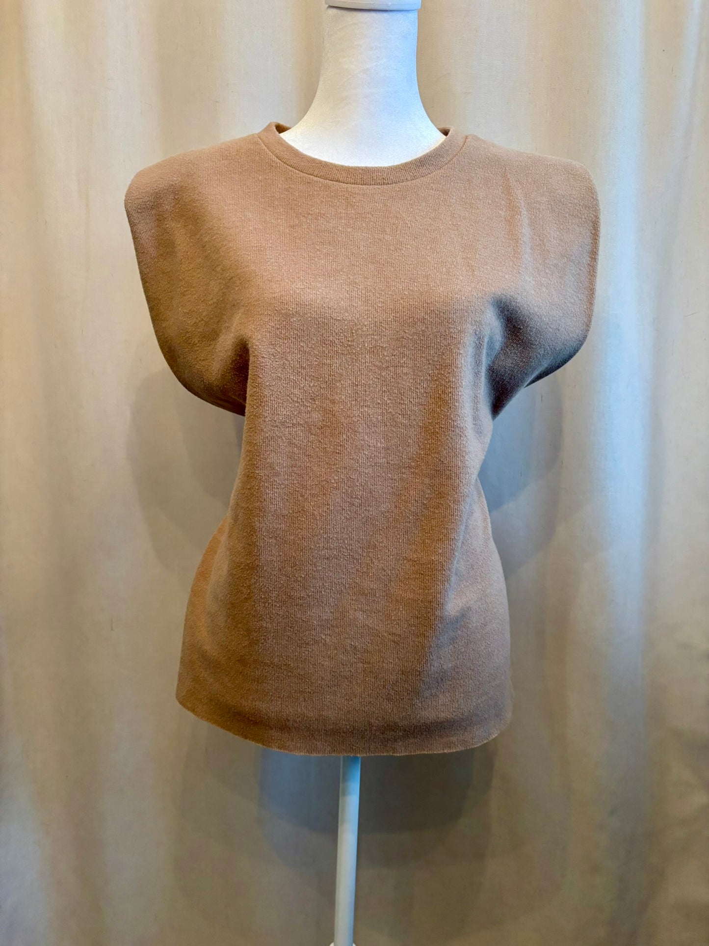 Zara Camel Shoulder Tank | Size L