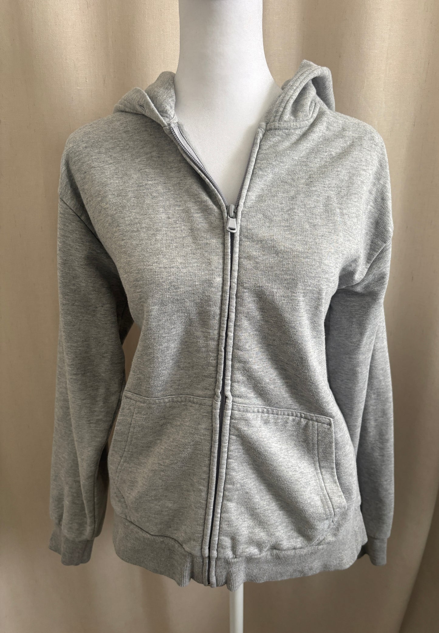 Sunday Best Grey Zip Hoodie | Size M