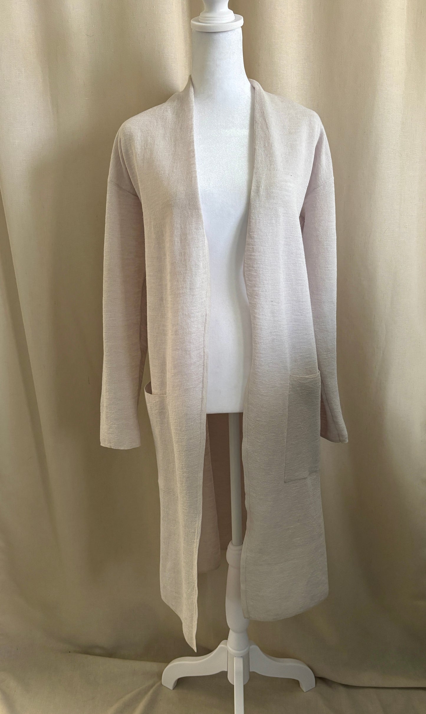 Babaton Long Sheer Knit Cardigan | Size S