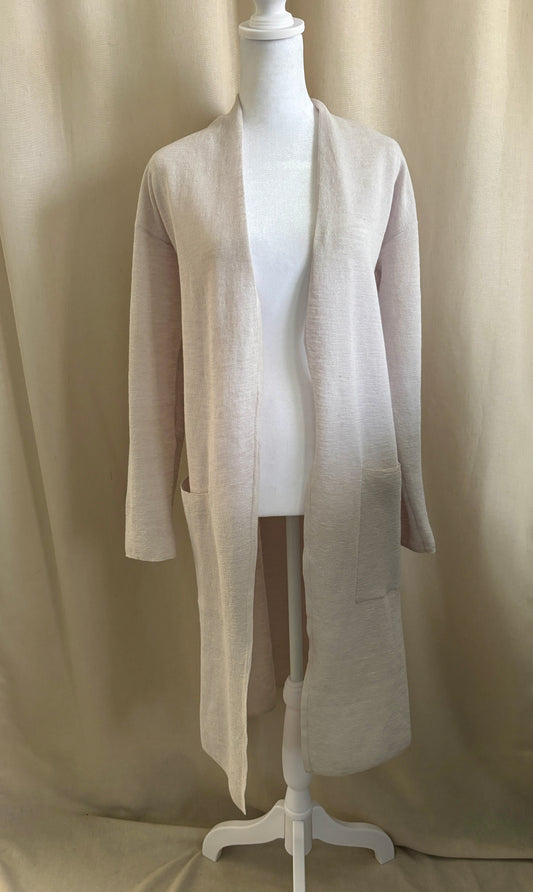 Babaton Long Sheer Knit Cardigan | Size S