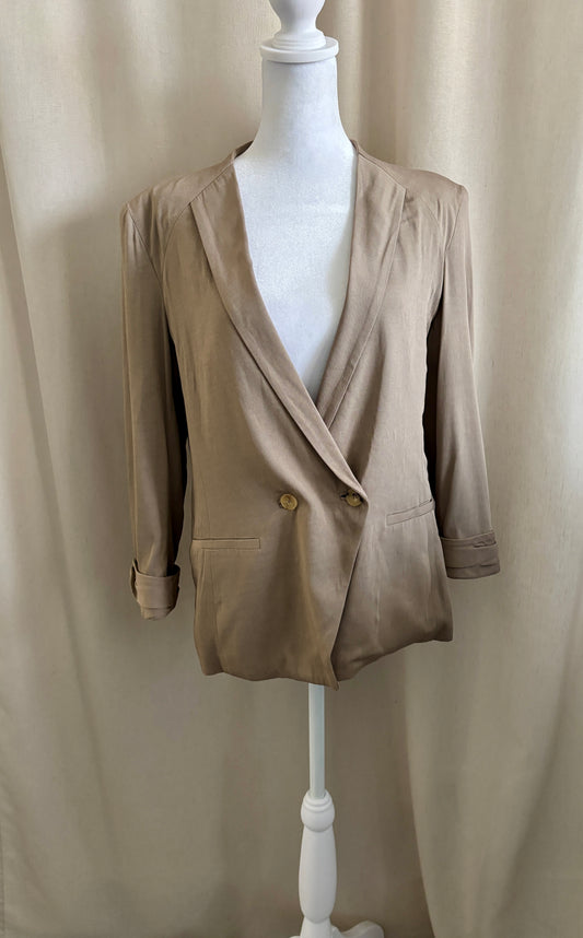 Helmut Lang Double-Breasted Blazer | Size 4
