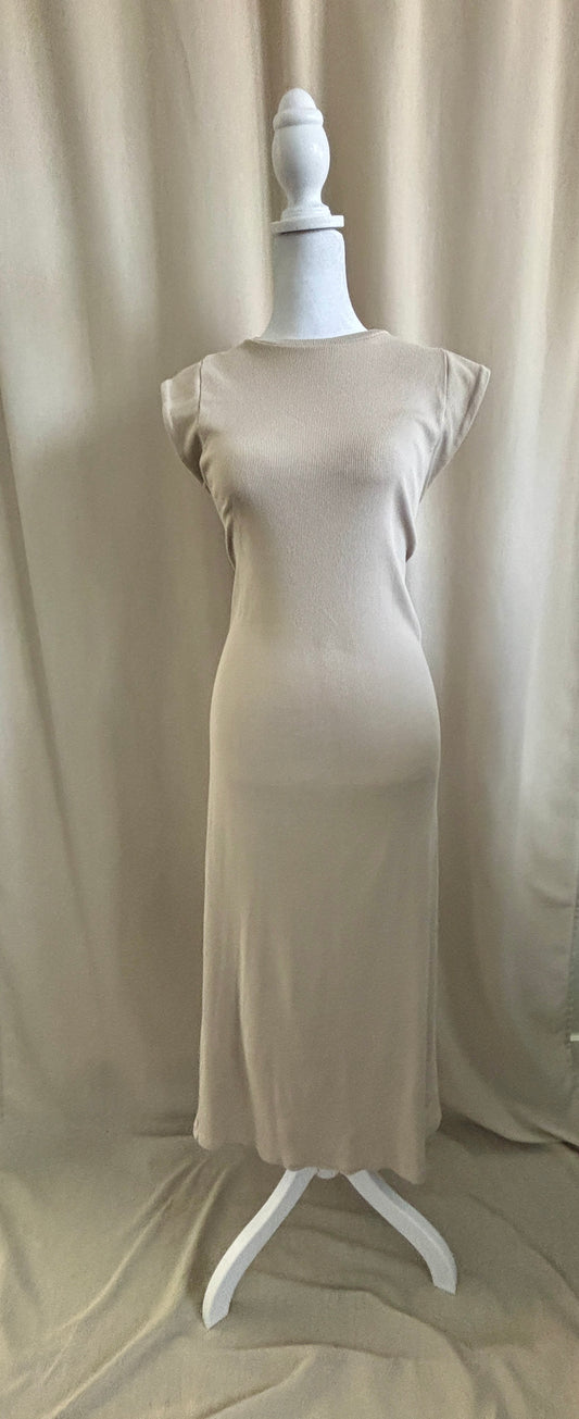 Zara Ribbed Midi Dress | Size M