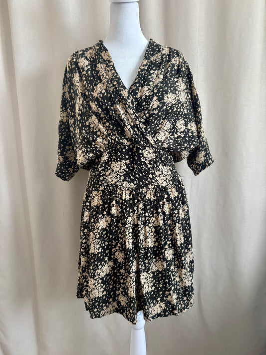 Magali Pascal Silk Floral Dress | Size S