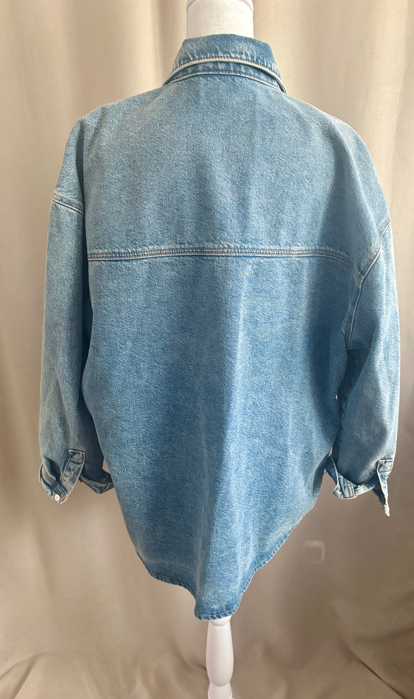 Mavi Oversized Shirt Jacket | Size M