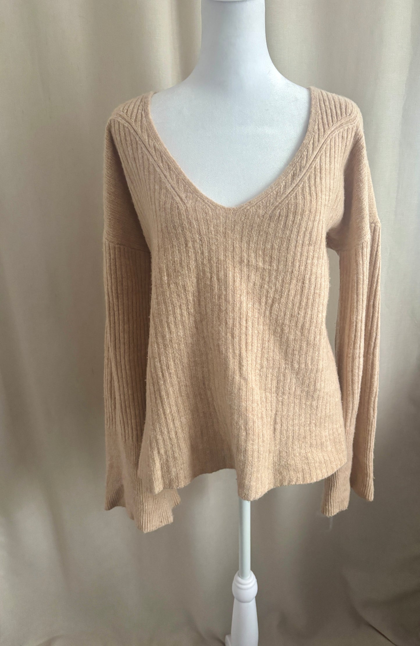 Rag & Bone Ribbed Merino Wool Sweater | Size L