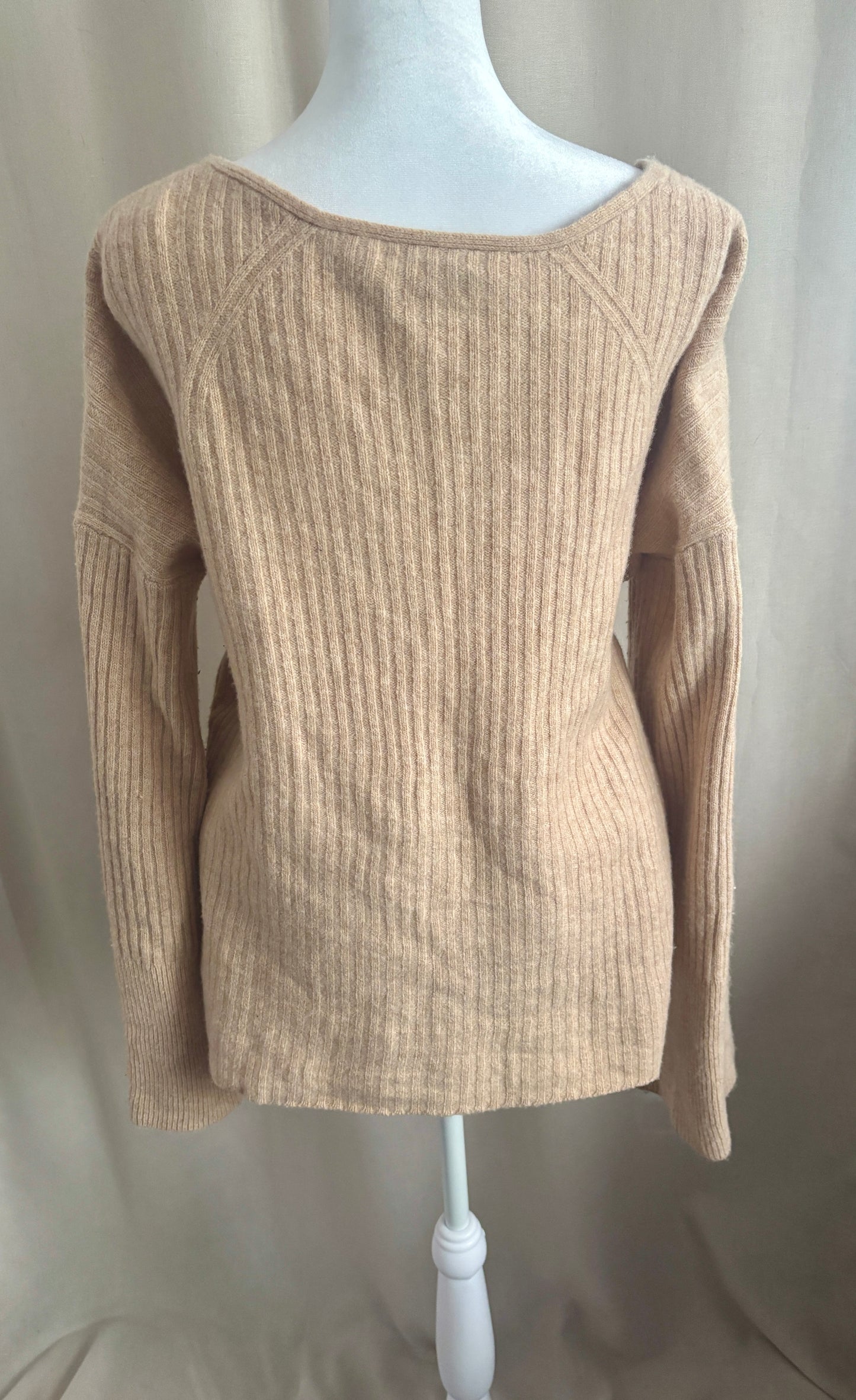 Rag & Bone Ribbed Merino Wool Sweater | Size L