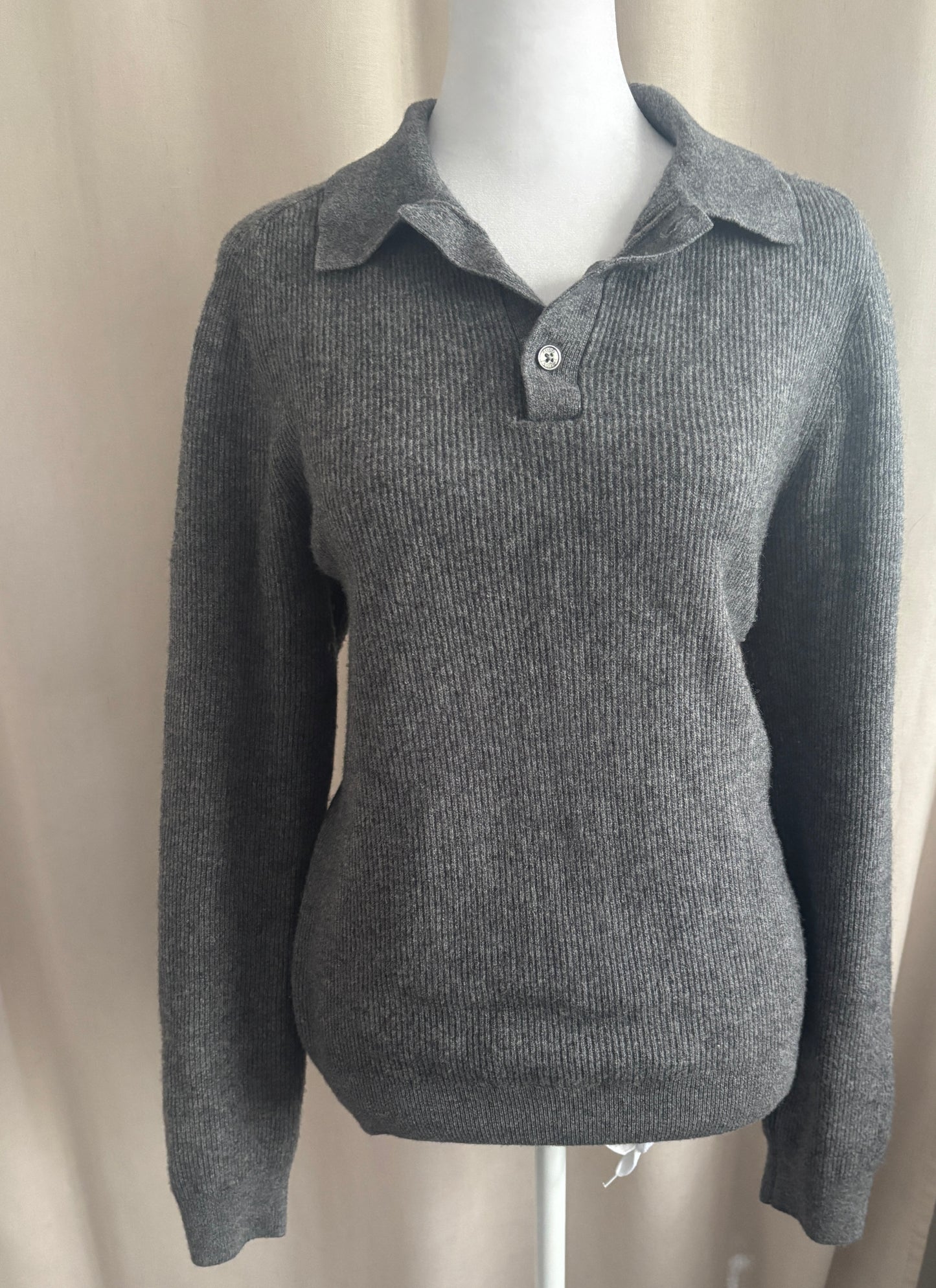 Reiss Ribbed Polo Sweater | Size L