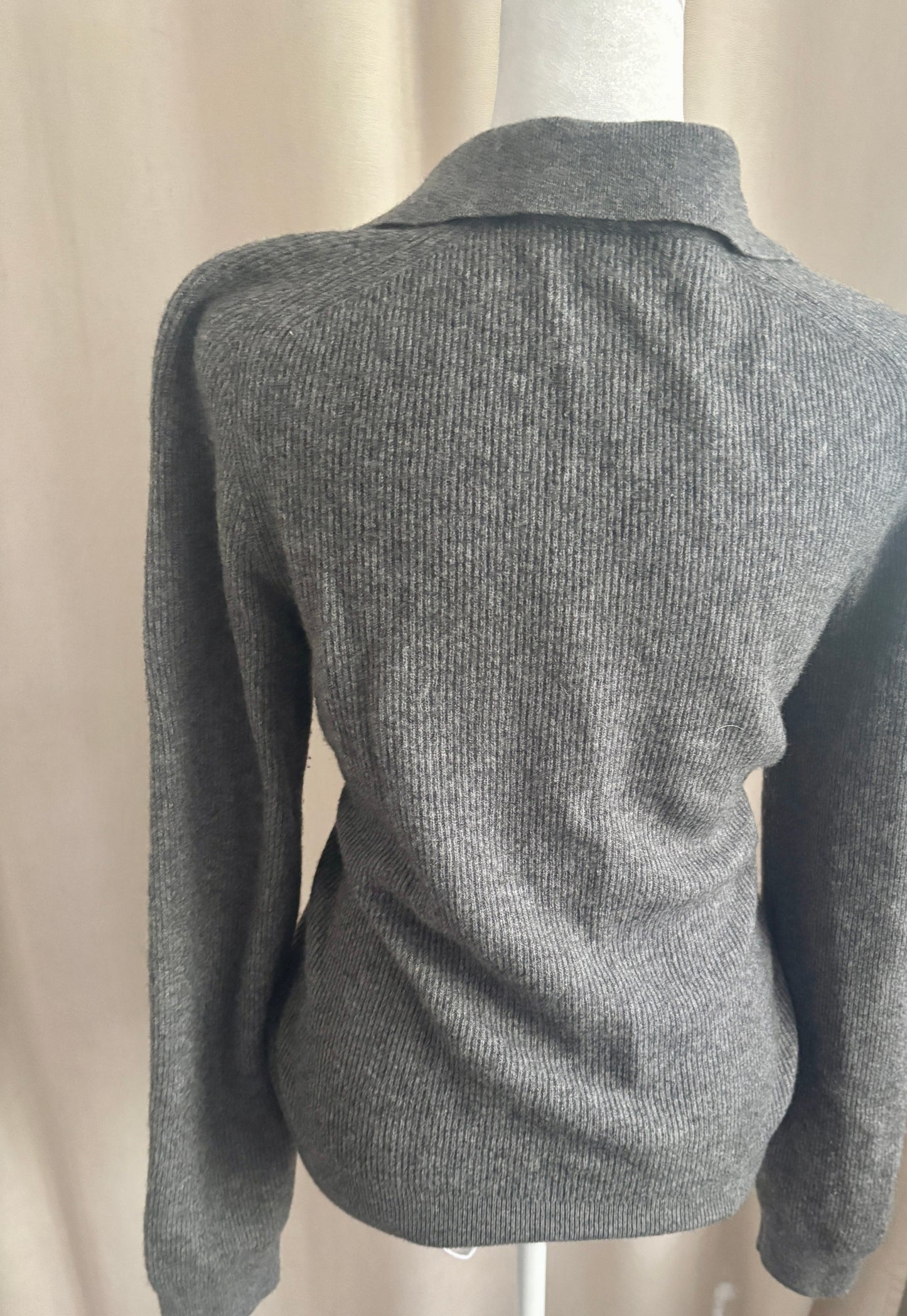Reiss Ribbed Polo Sweater | Size L