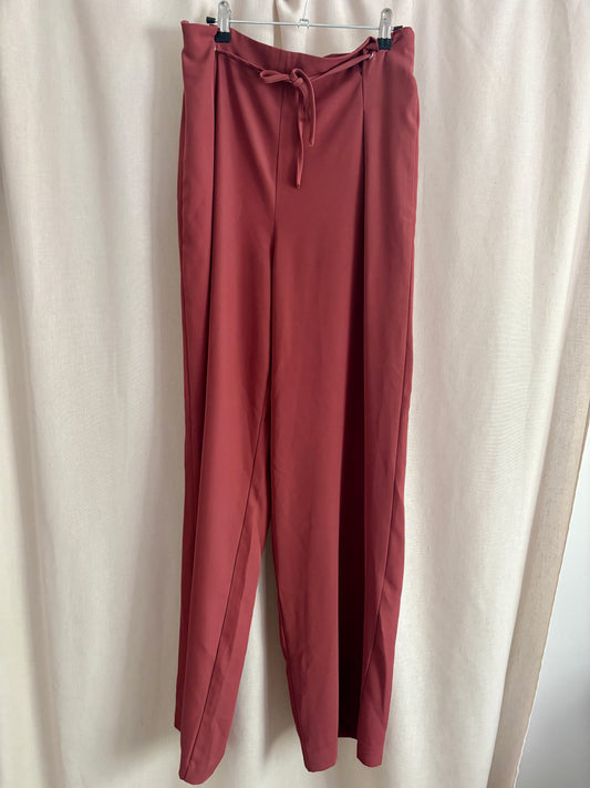 Dynamite Wide Leg Pleated Pants | Size M