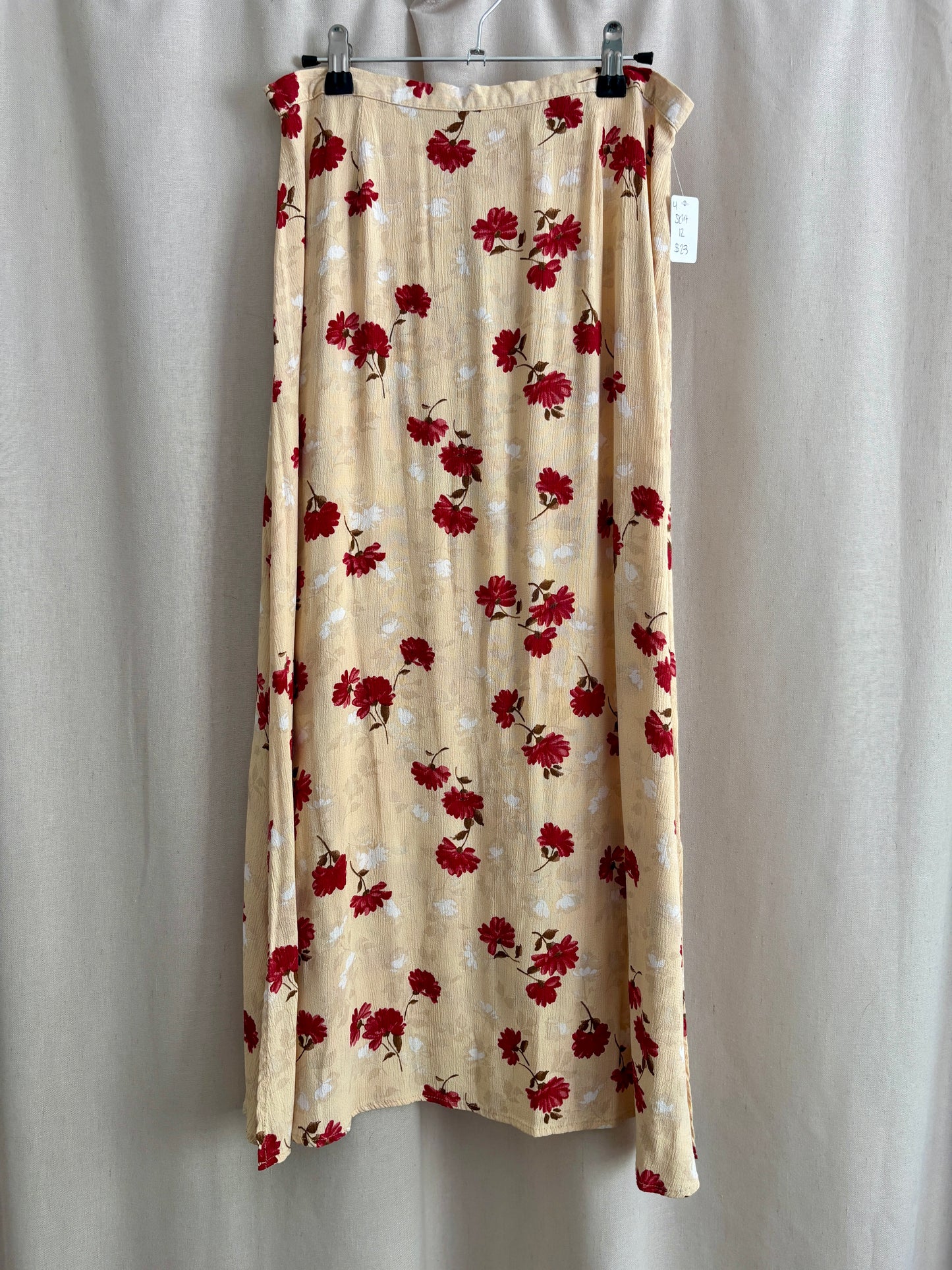 Floral Prairie Skirt | Size 12