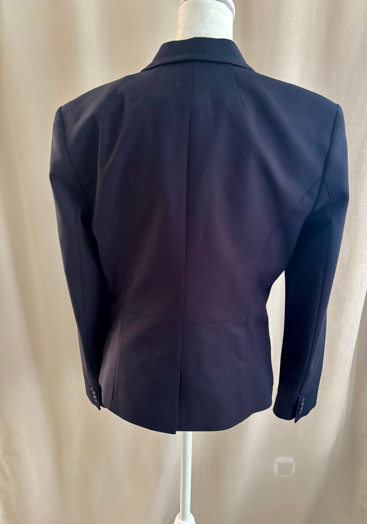 RW&CO Navy Suit — Blazer & Curvy Fit Ankle Pants | 8