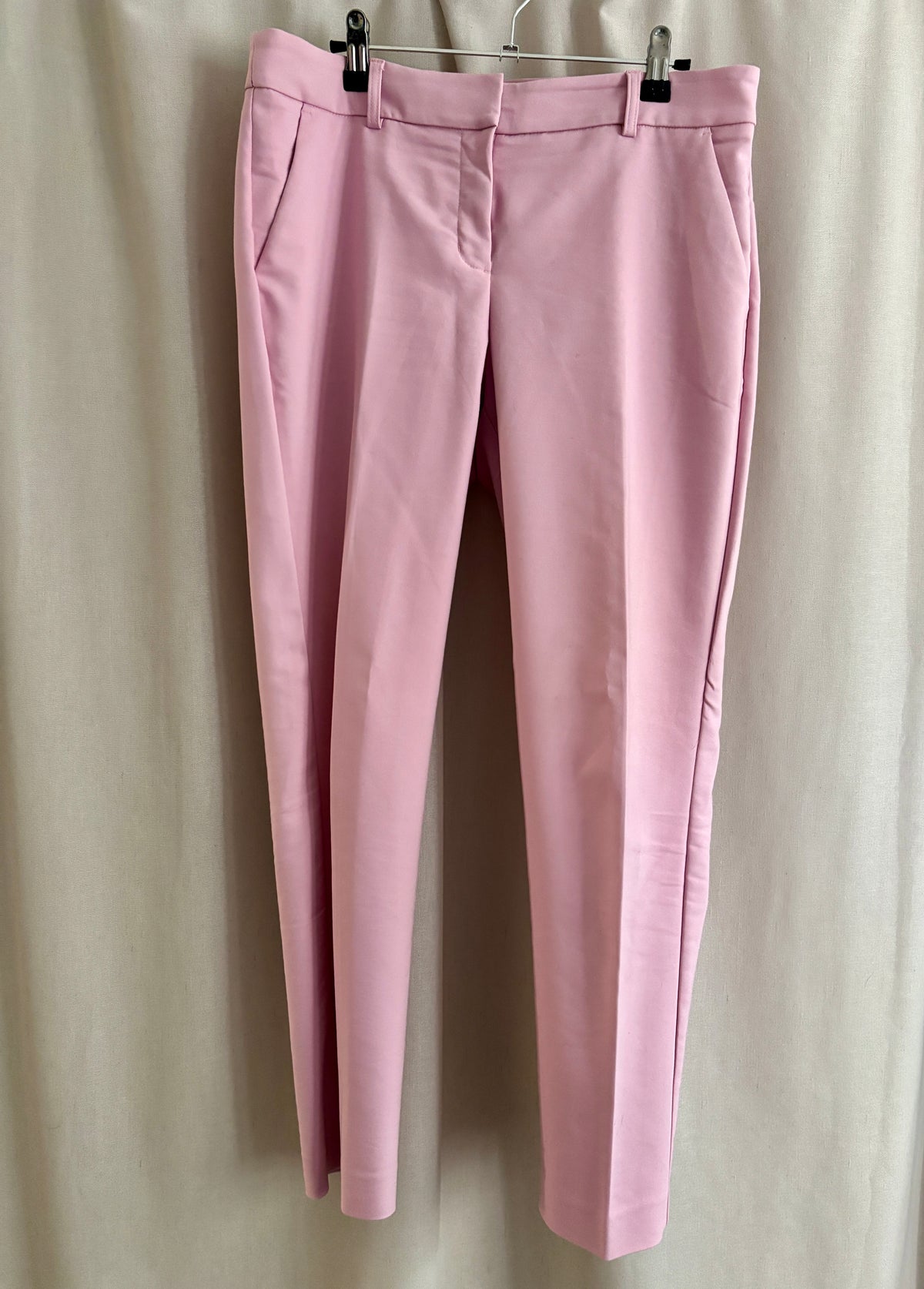 Express Pink Suit — Blazer & Columnist Ankle Pants | 8