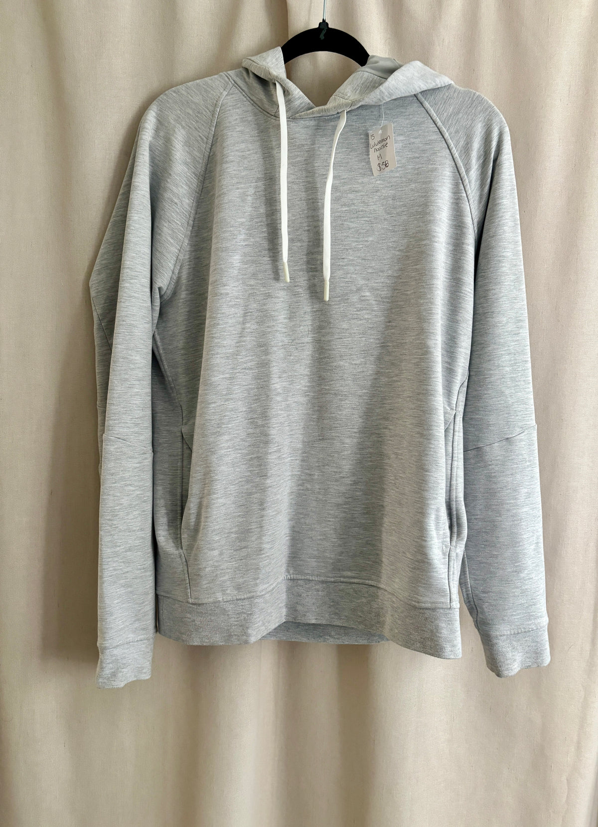 lululemon Hoodie — Light Grey | M