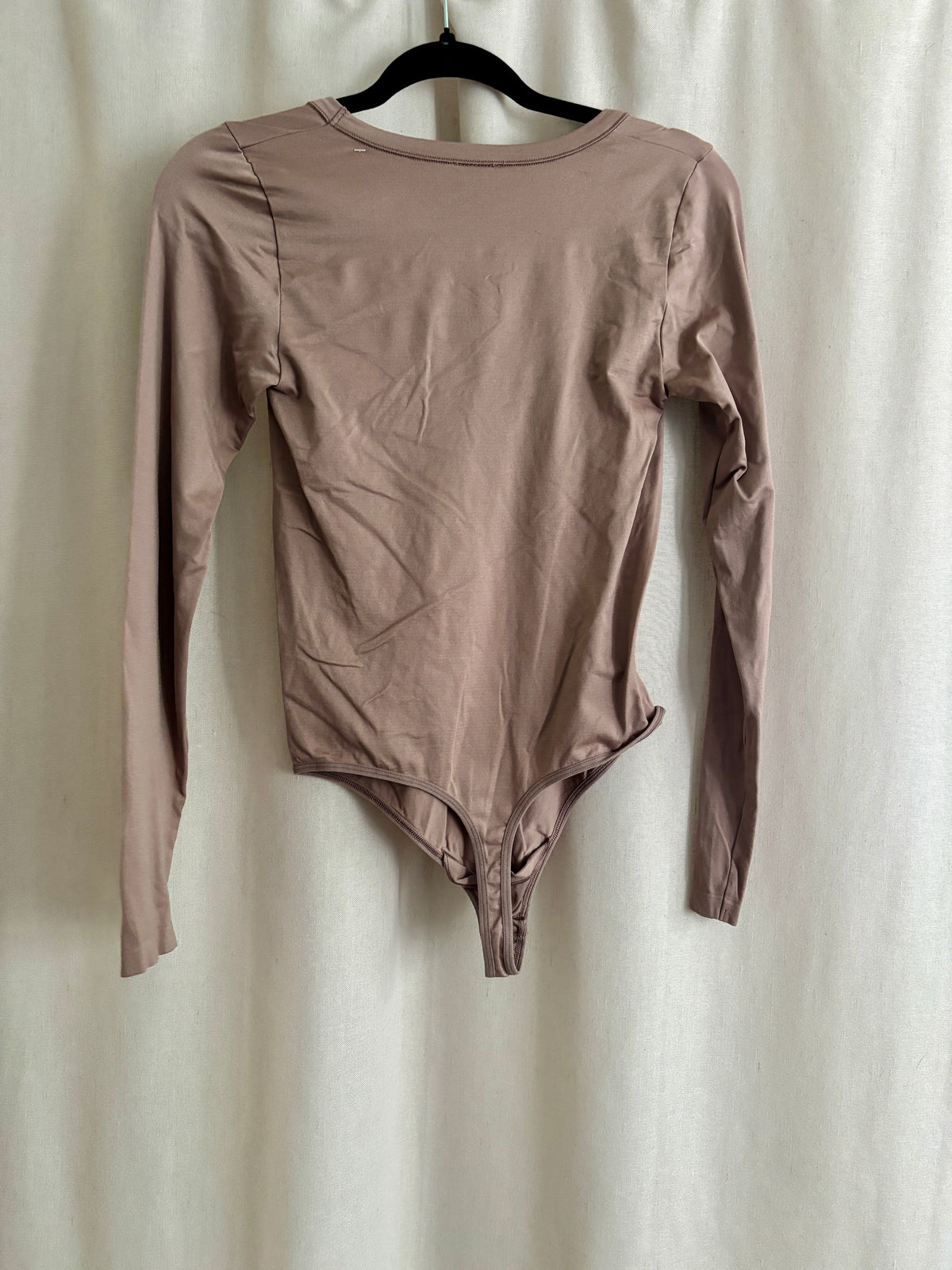Sunday Best Cinched Seamless Bodysuit — Light Brown | M