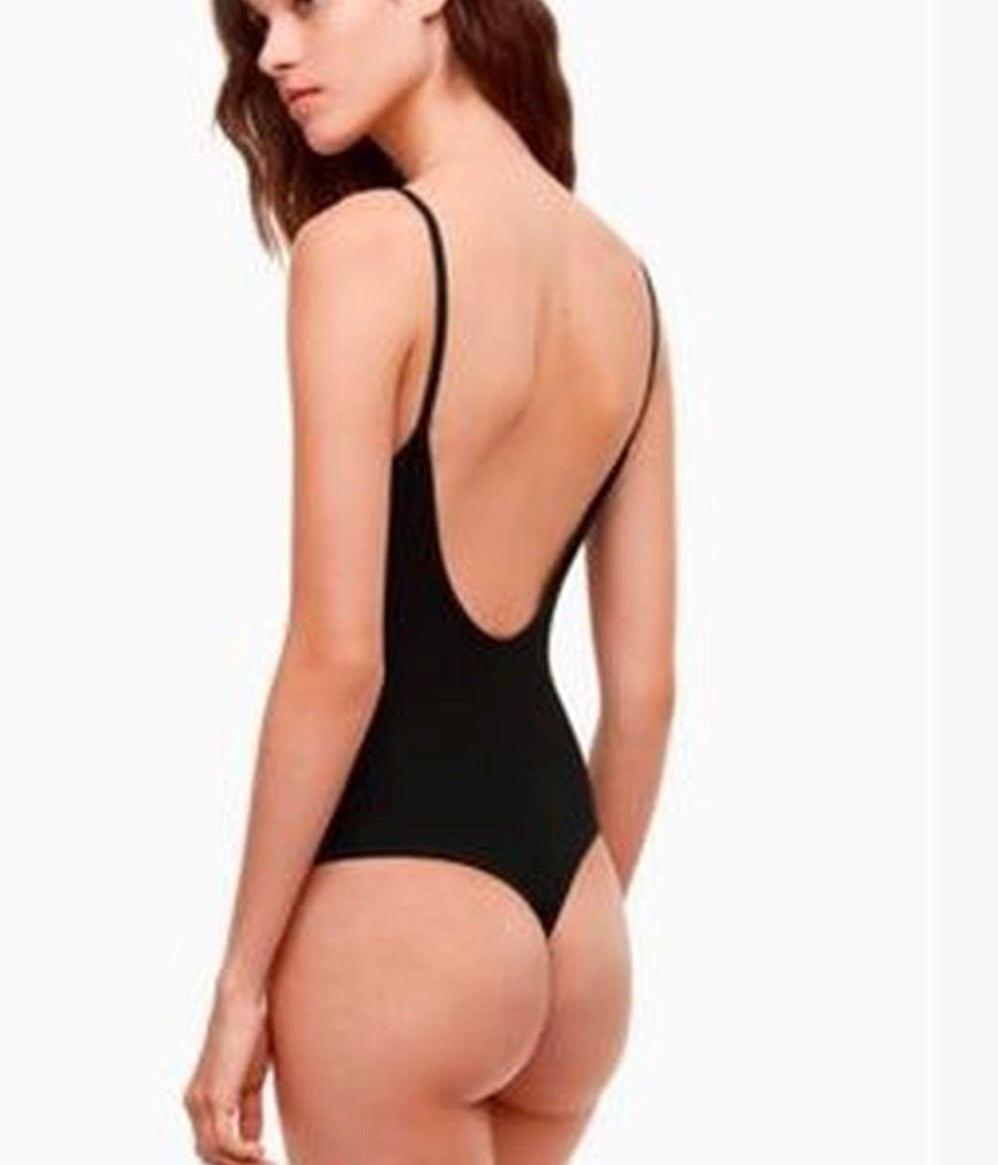 Wilfred Annecy Bodysuit — Black | M