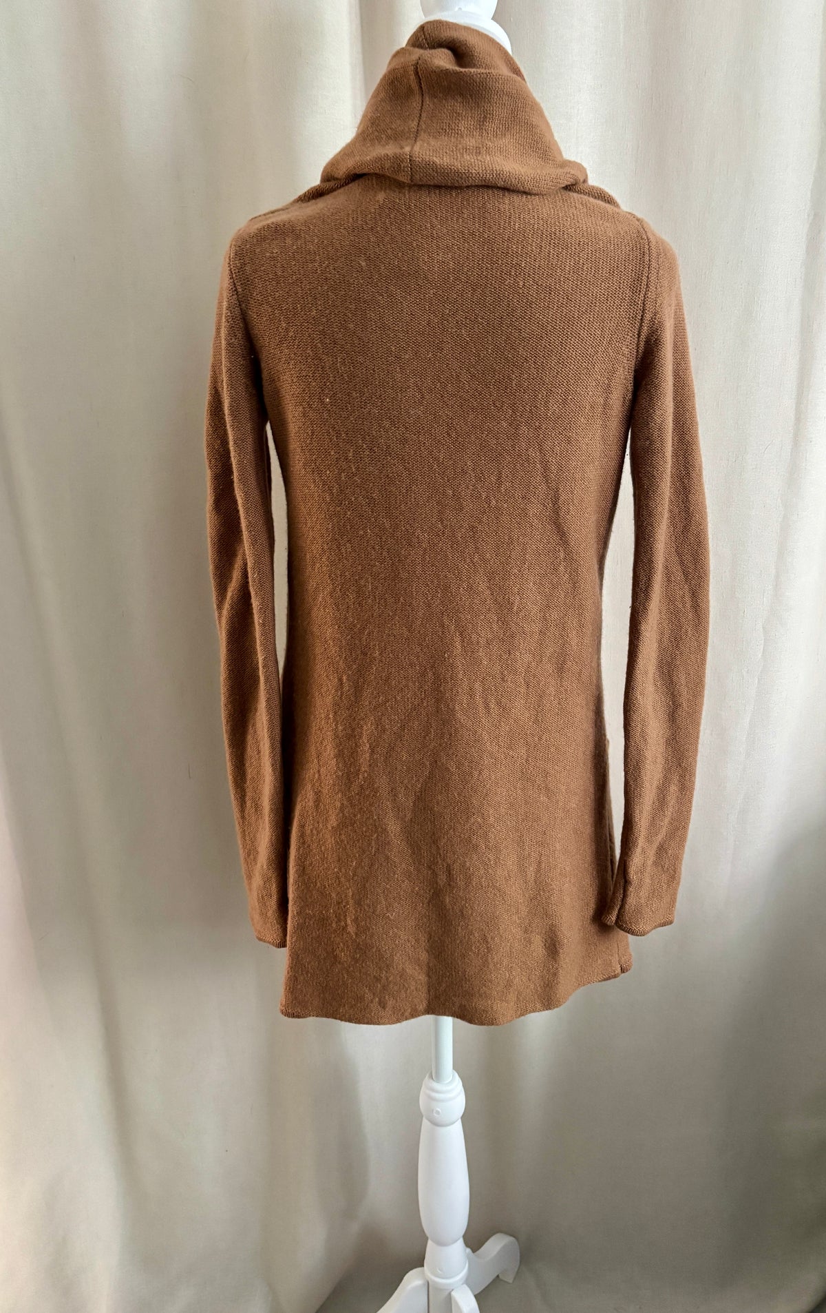 Babaton Wool & Cashmere Shawl-Front Cardigan — Fits XS