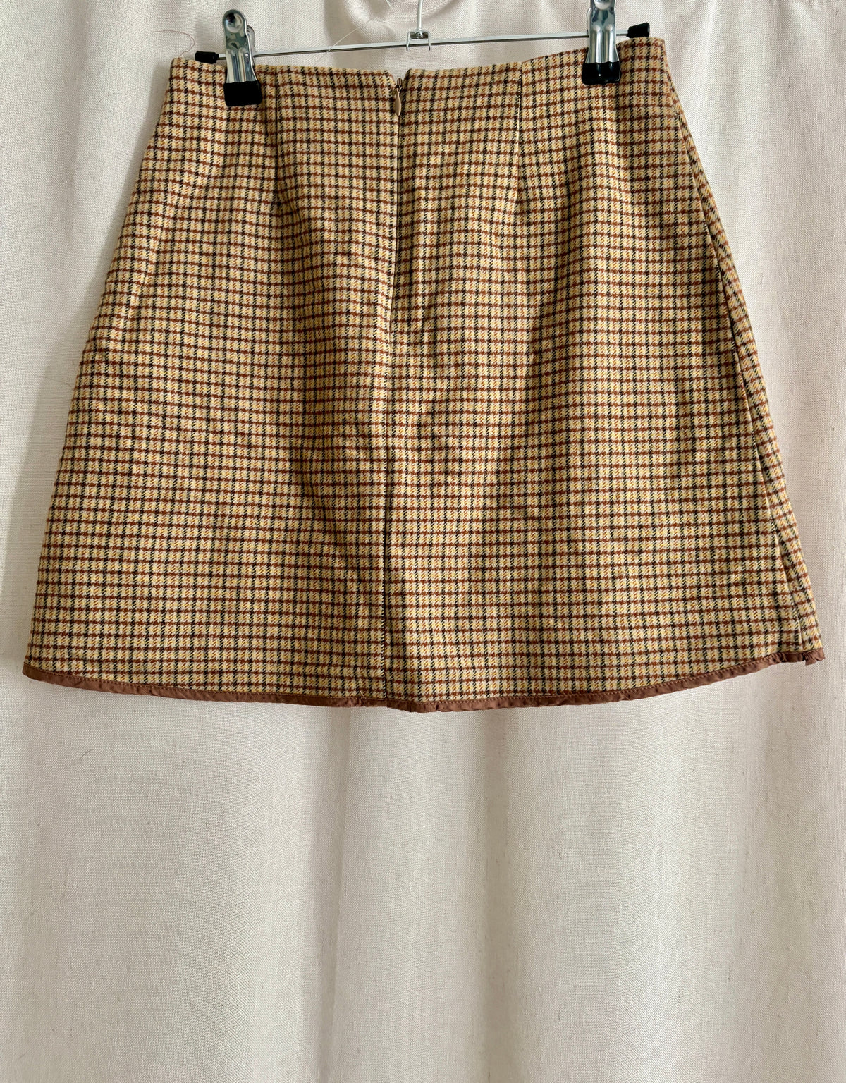 Wilfred Plaid Above-Knee Skirt | Size 0