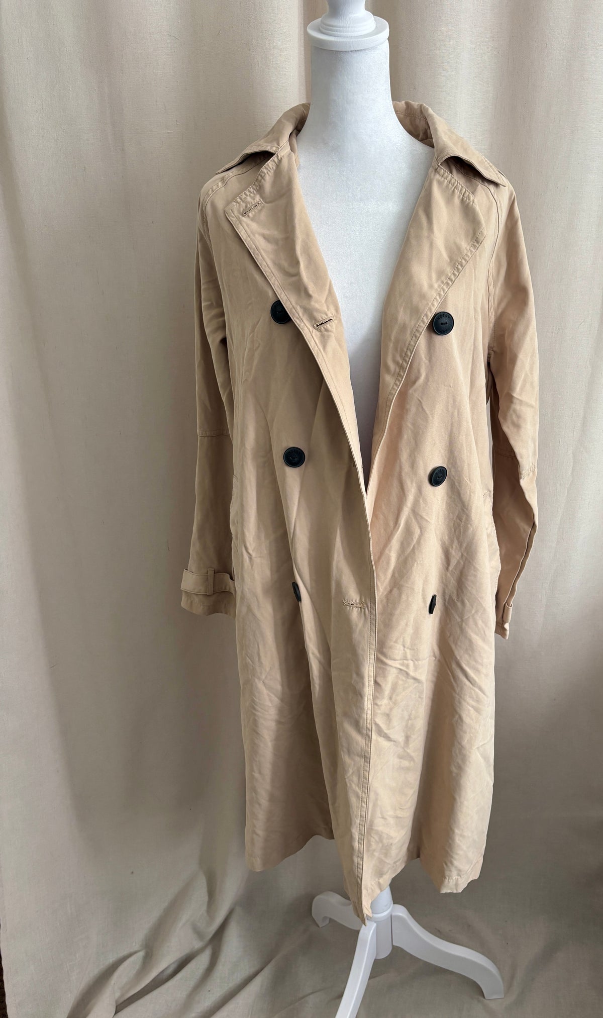 Noisy May Drapey Trench Coat — Size XS
