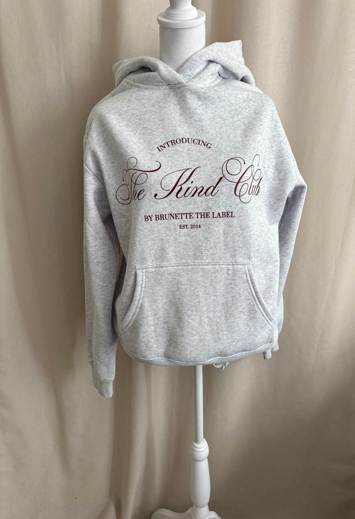 Brunette The Label The Kind Club Hoodie — Size S/M