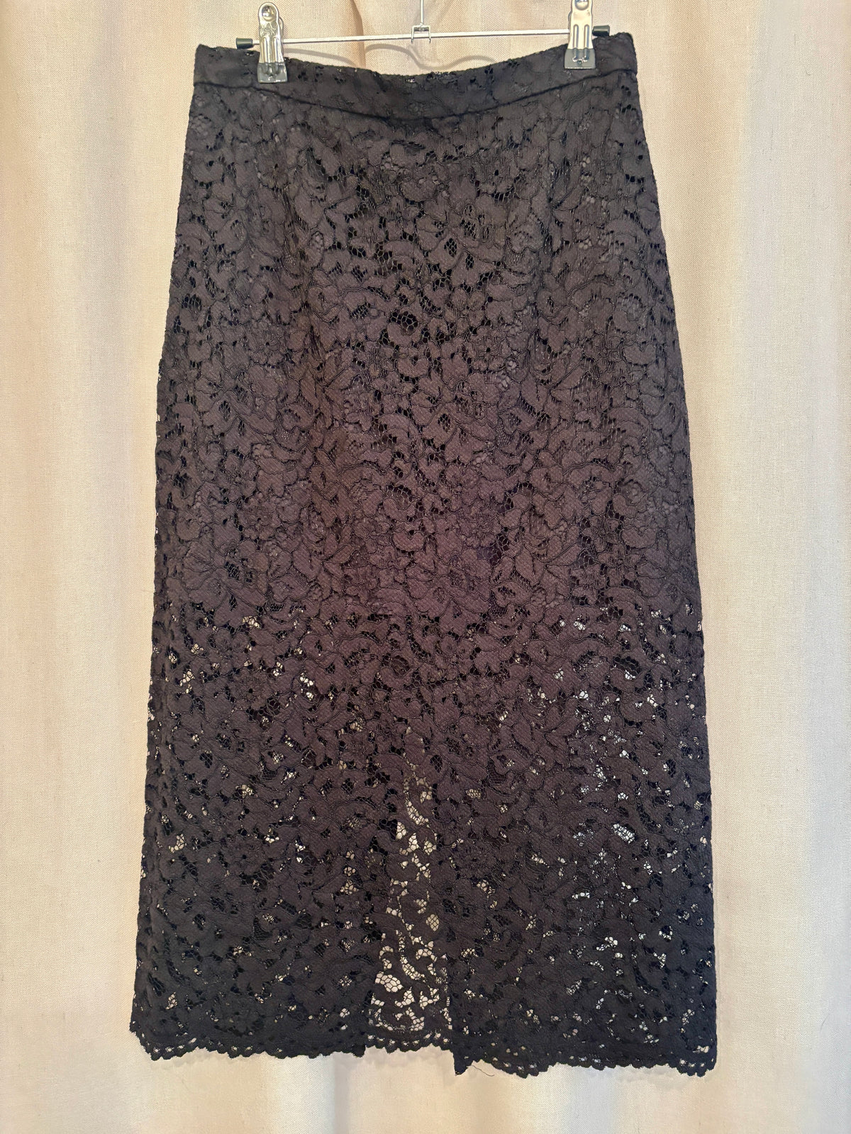 Babaton Wilbur Lace Midi Skirt — Size 4