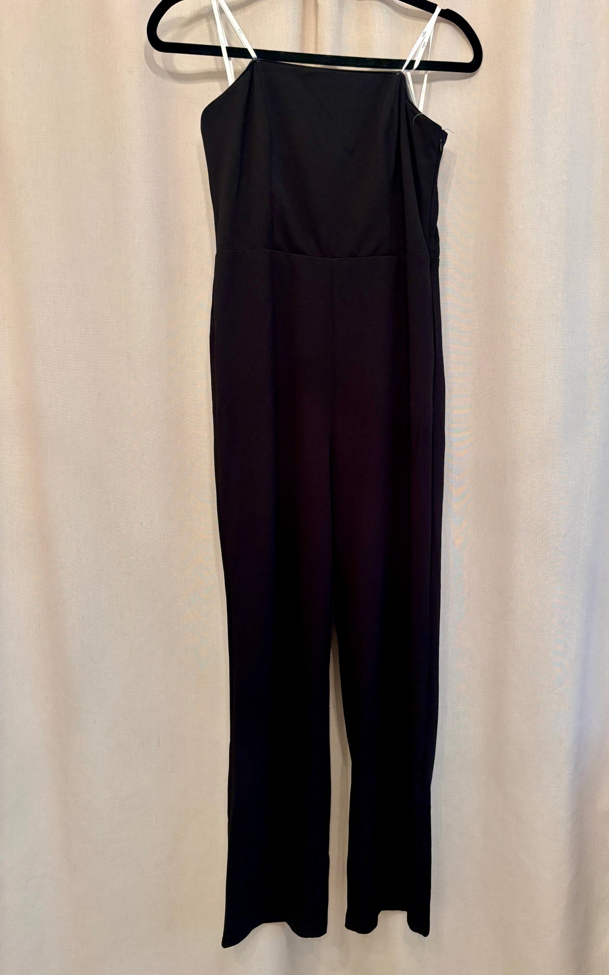 Lulus Special Evening Strapless Cutout Jumpsuit — Size M