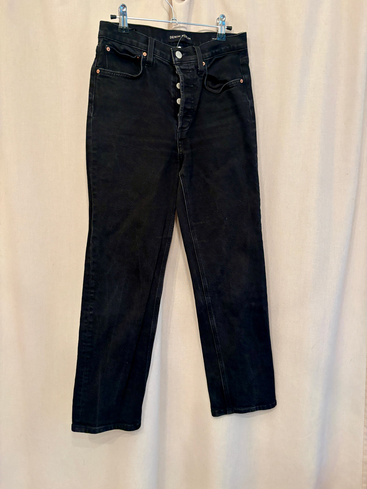 Denim Forum The Arlo Straight Ankle Jeans — Size 27