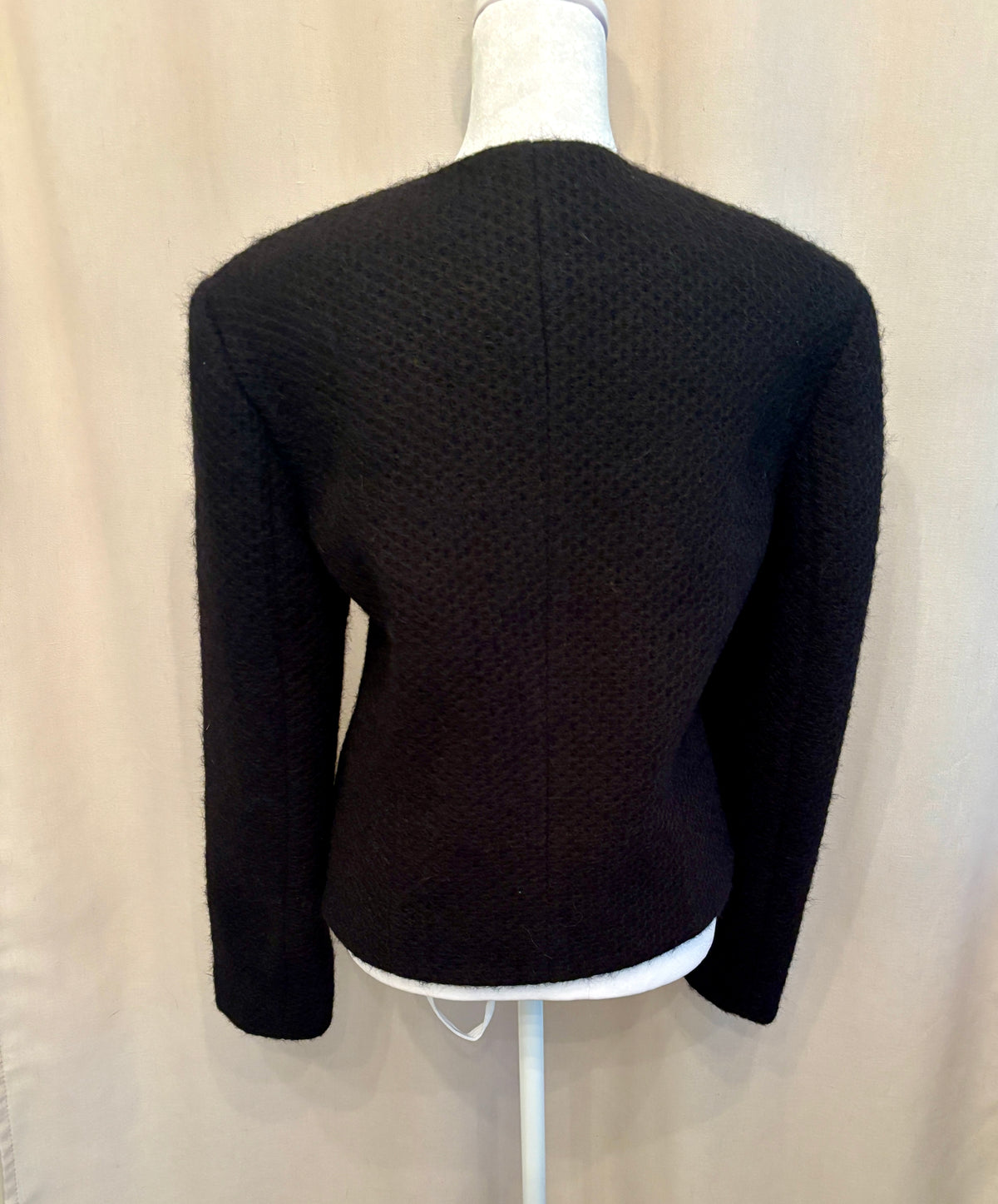 Anine Bing Anitta Tweed Blazer — Size L