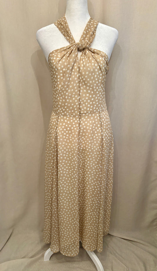 Tommy Hilfiger Polka-Dot Midi Dress — Size 10