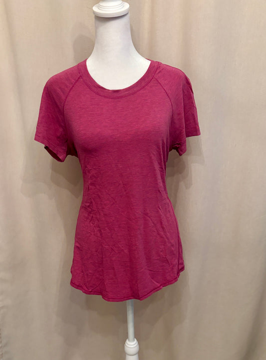 lululemon Running Short-Sleeve Shirt — Size 8