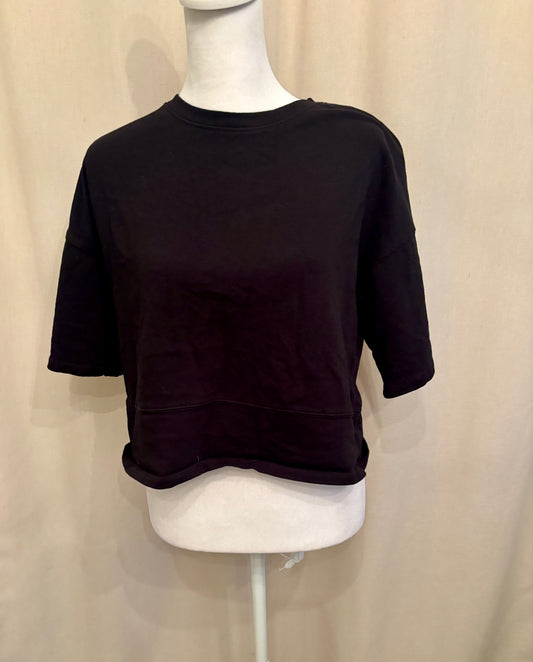 Zara Cropped T-Shirt — Size S