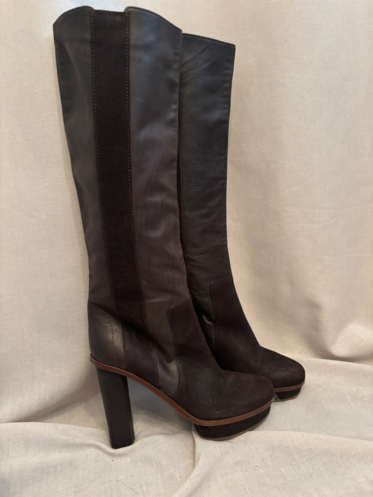 BOSS Orange Platform Tall Boots — Size 37