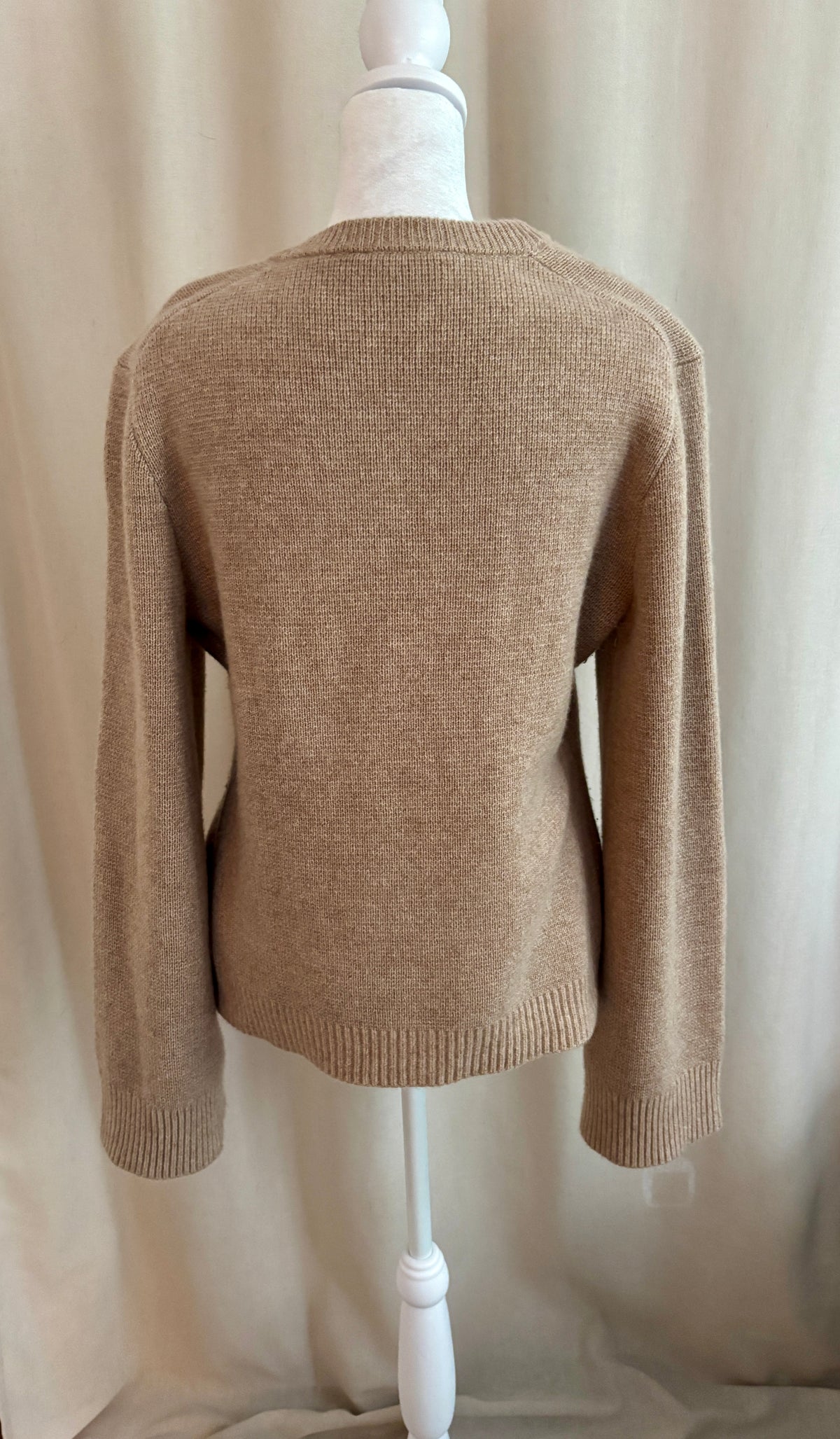 Quince Mongolian Cashmere Structured Cardigan — Size M