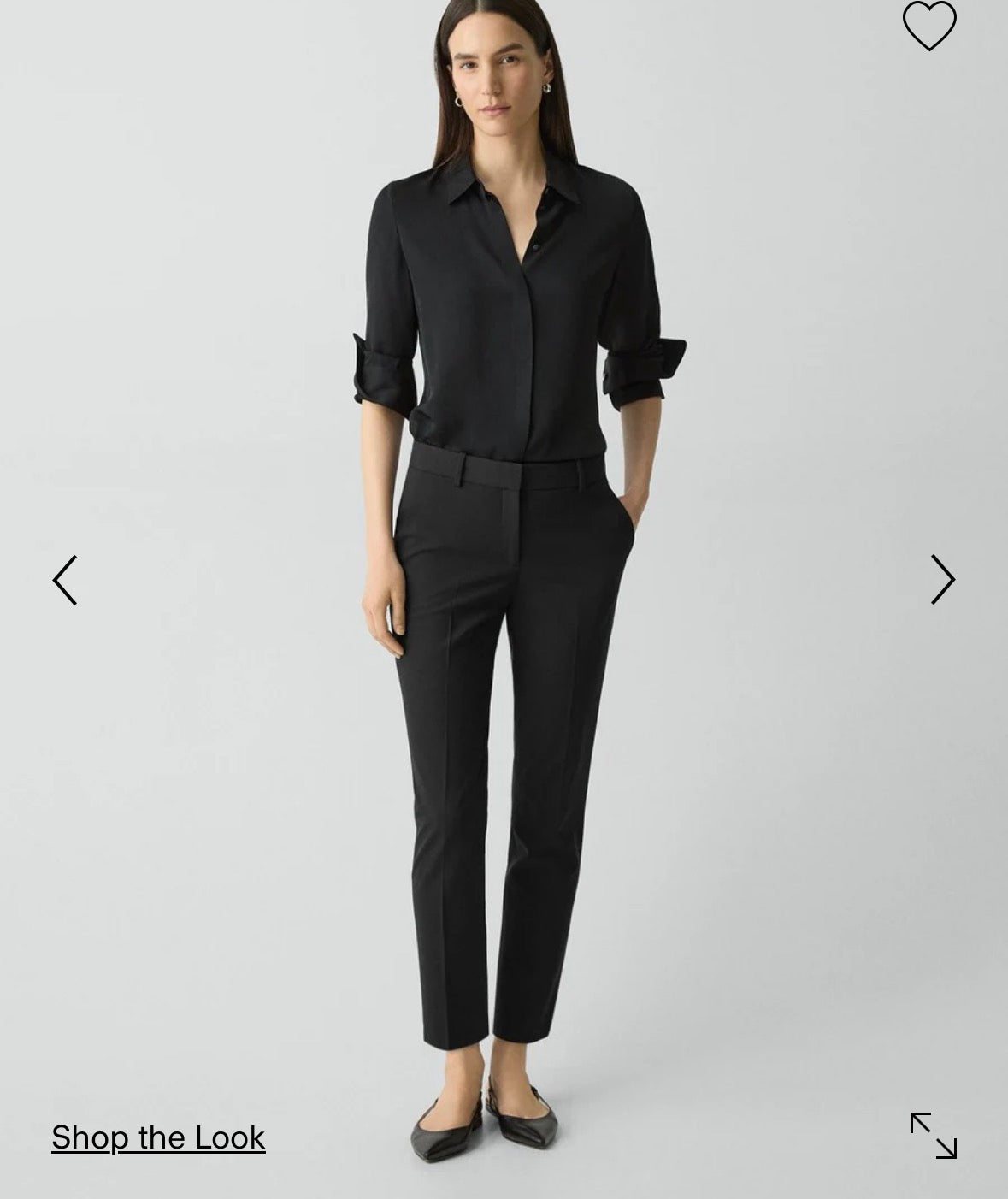 Theory Treeca Tailored Ankle Pants — Size 6