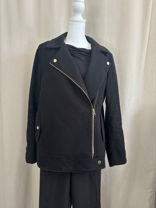 H&M Moto Jacket - Size 10