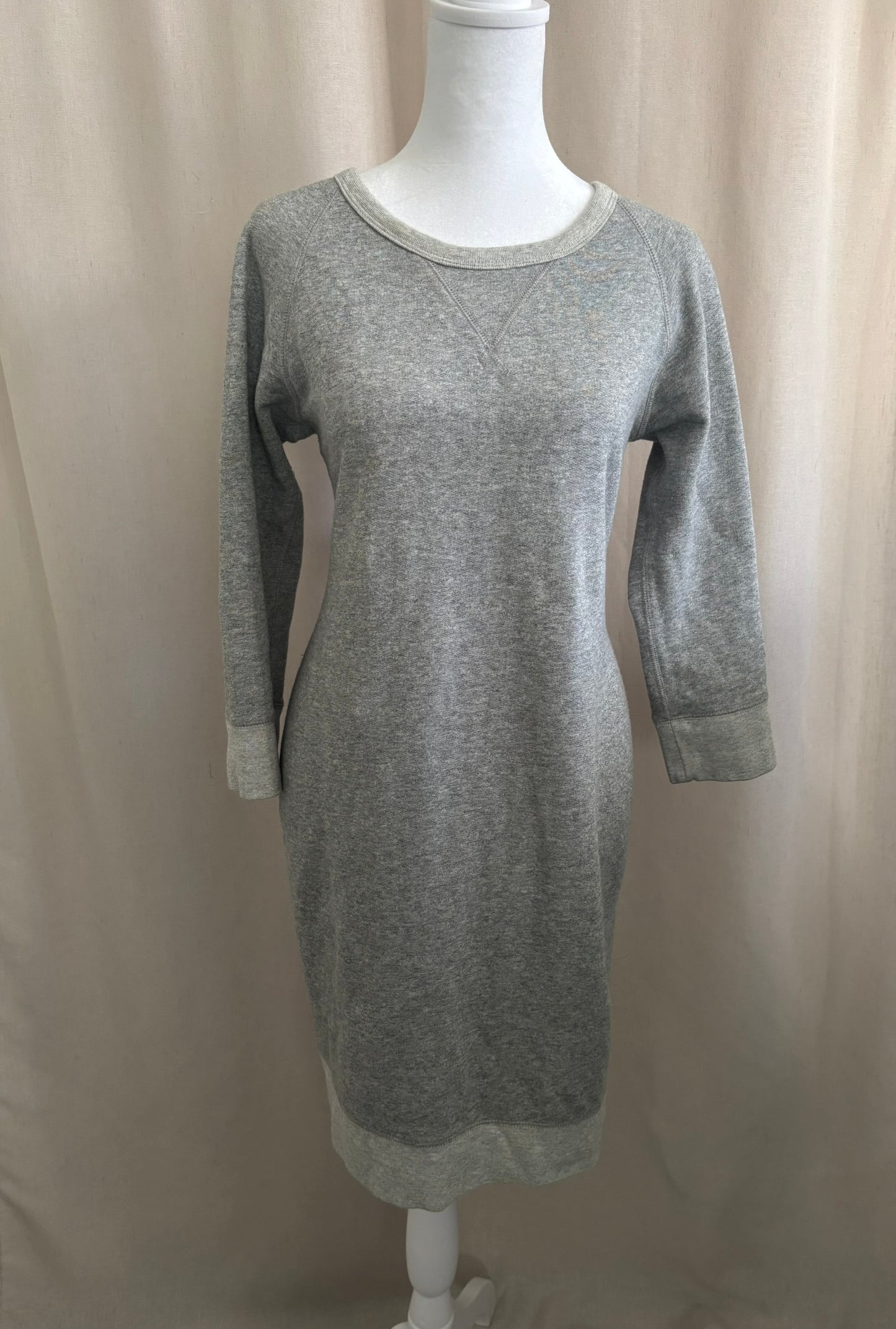 J.Crew Grey Sweatshirt Dress | Size S