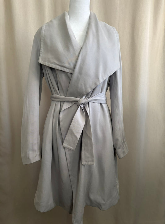 Club Monaco Beige Belted Jacket | Size XS