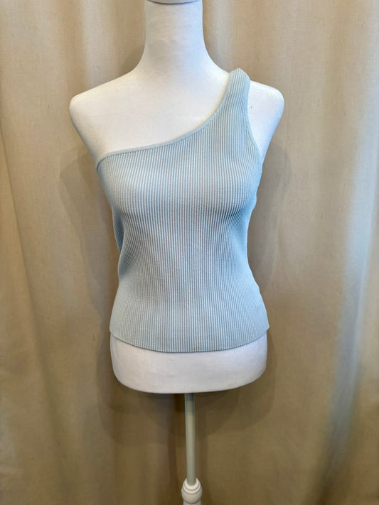 NWT Babaton Sculpt Knit One-Shoulder Tank | Size L