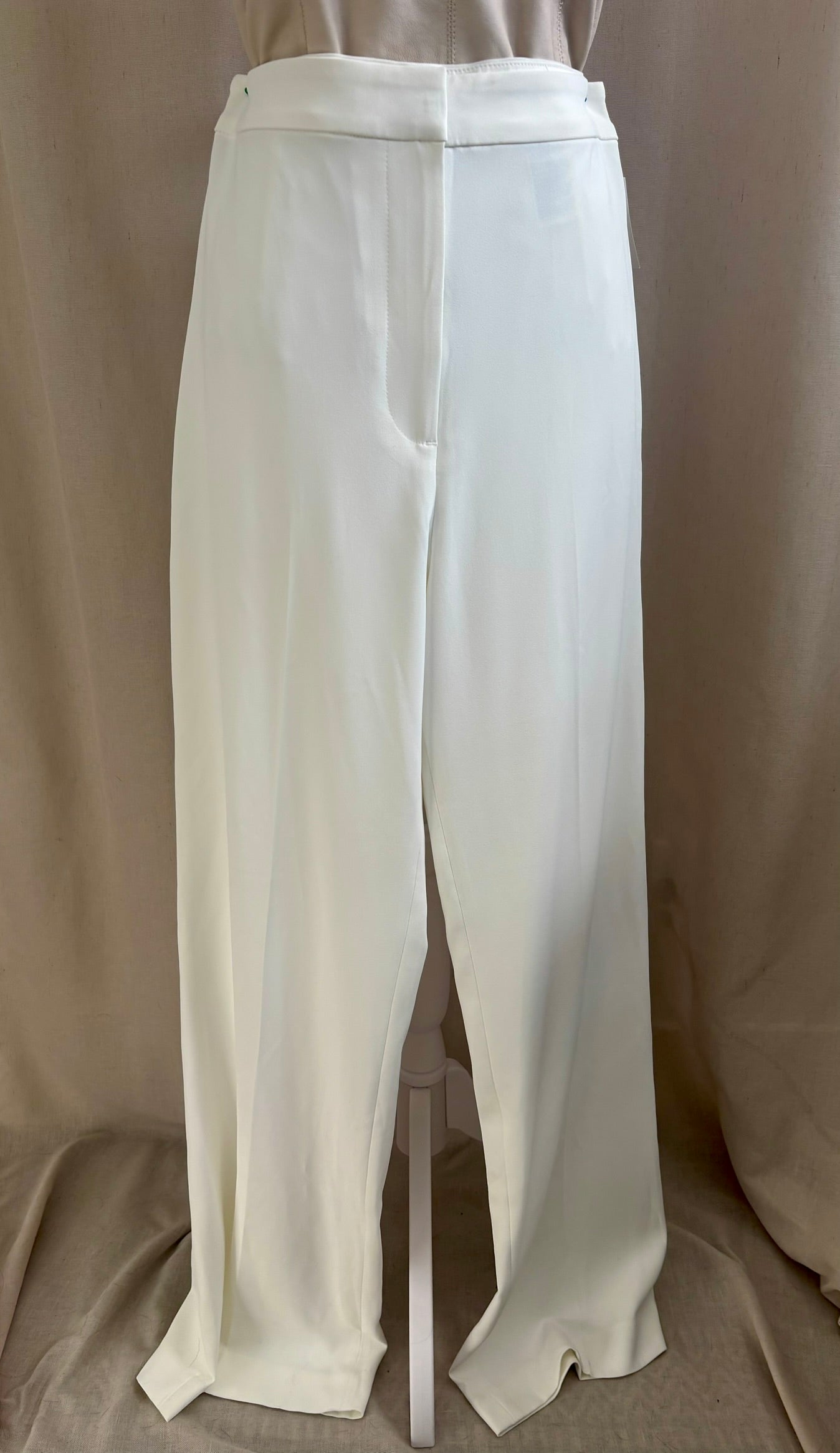 H&M White Wide Leg Pants | Size 10 NWT