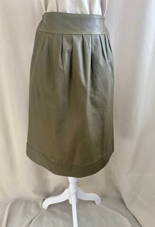 Love & Liberty Pleated Leather Skirt | Size L