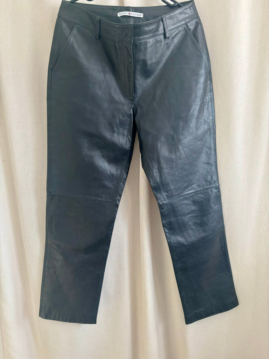 Tommy Hilfiger Genuine Leather Pants | Size 12