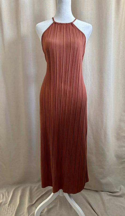 A New Day Pleated Midi Dress | Size S