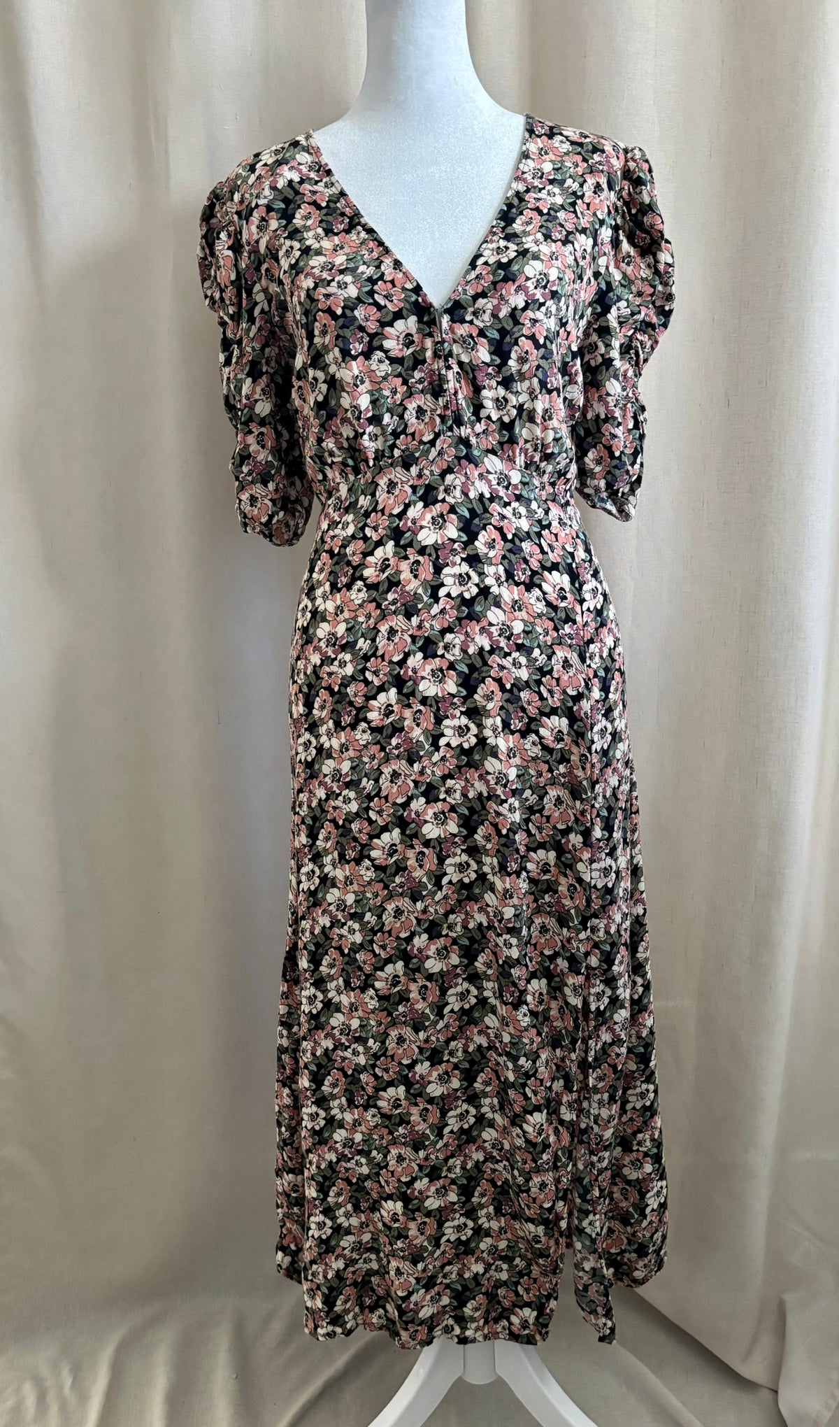 Abercrombie & Fitch Floral Midi Dress | Size L
